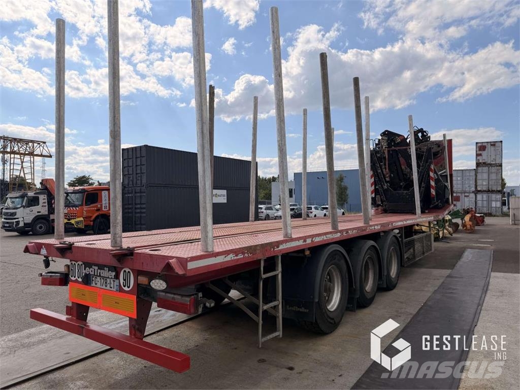 Lecitrailer 2117ZT Semirremolques de transporte de madera