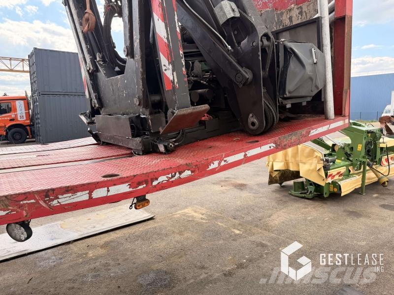 Lecitrailer 2117ZT نصف مقطورات لنقل الأشجار
