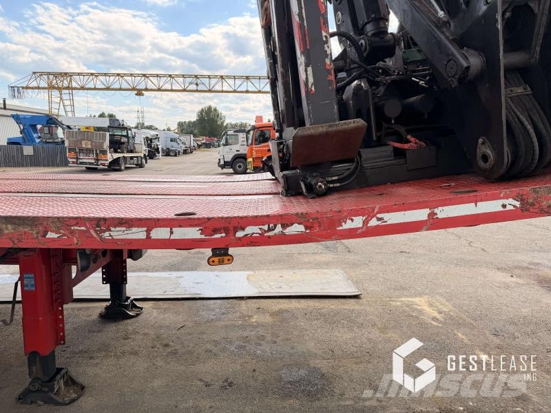 Lecitrailer 2117ZT نصف مقطورات لنقل الأشجار