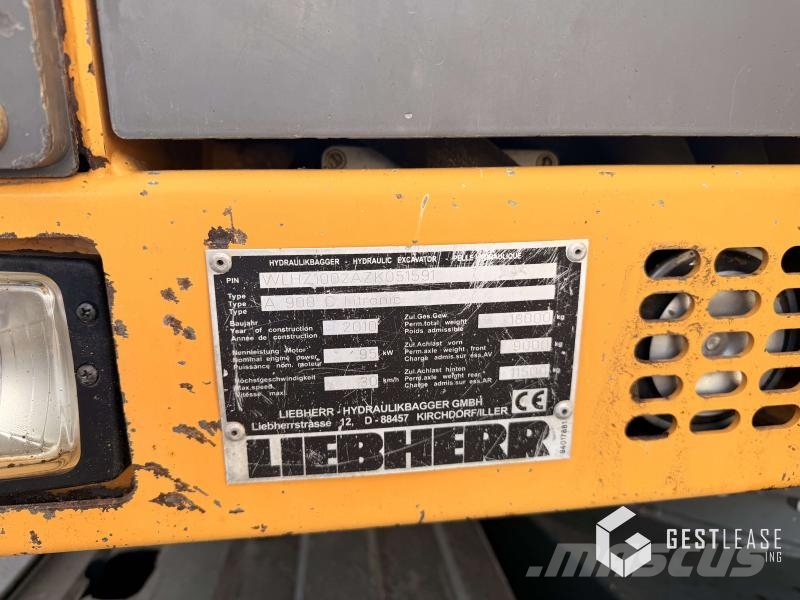 Liebherr A900C 轮式挖掘机