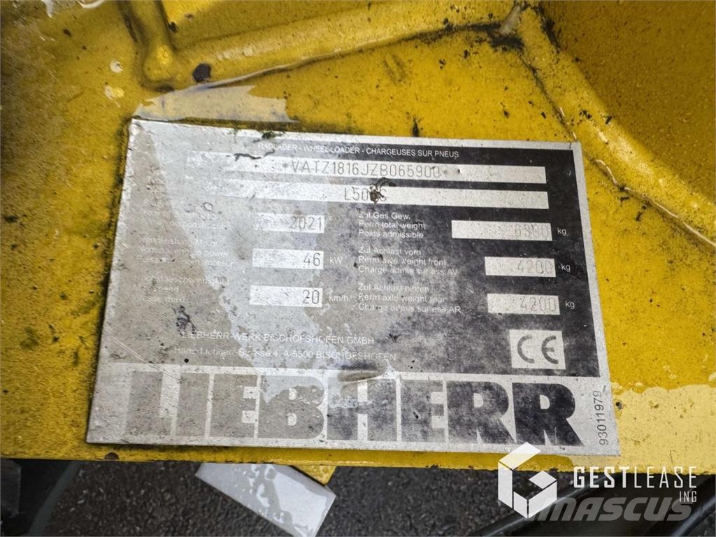 Liebherr L506 Pyöräkuormaajat