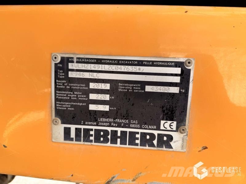 Liebherr R946NLC 履带挖掘机