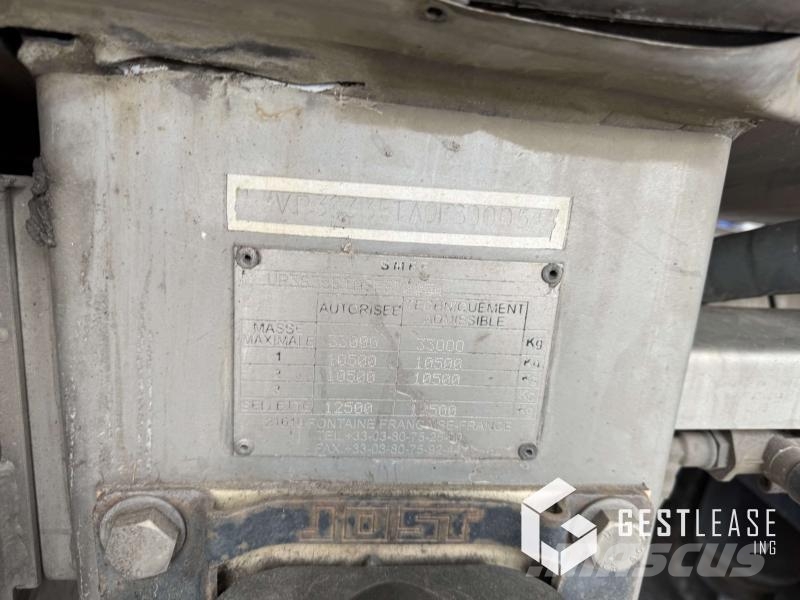 Magyar S33BTA نصف مقطورات مقطورة 