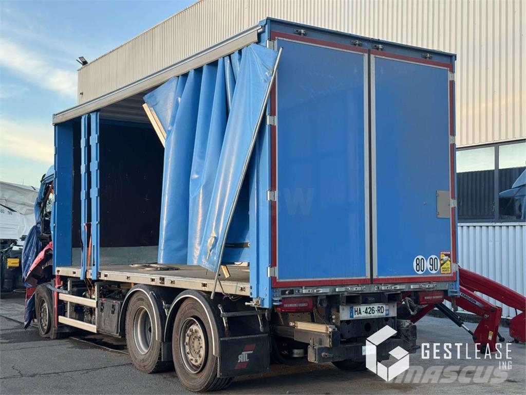 MAN TGS Camiones de caja de lona