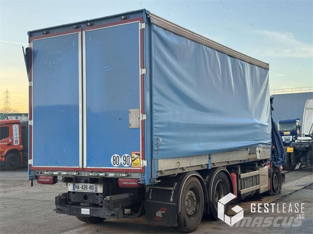 MAN TGS Camiones de caja de lona