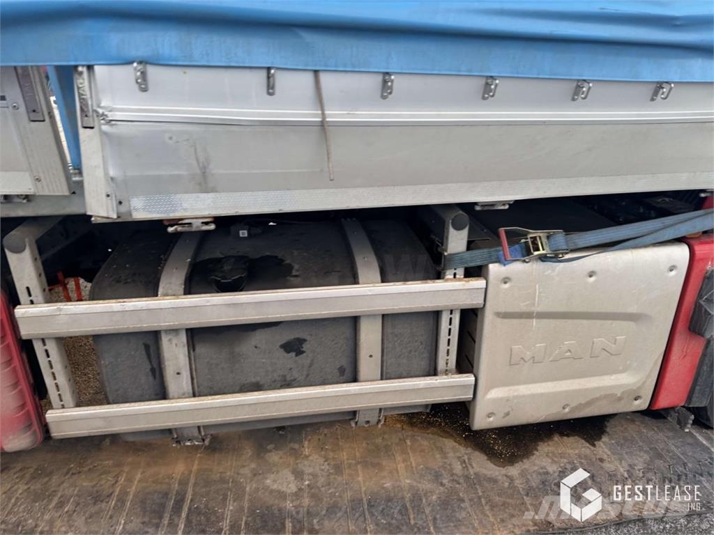 MAN TGS Camiones de caja de lona