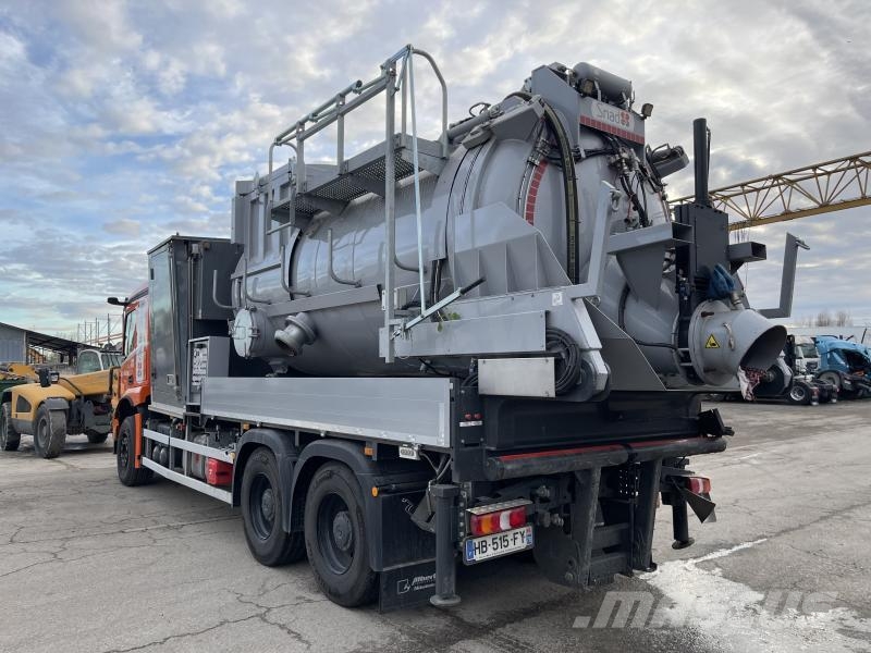 Mercedes-Benz ACTROS 3343 Slamsugningsbil