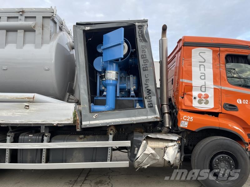 Mercedes-Benz ACTROS 3343 Slamsugningsbil