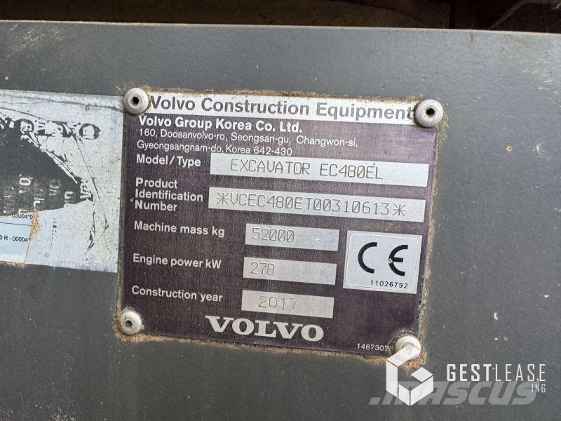 Volvo EC 480 EL Rupsgraafmachines