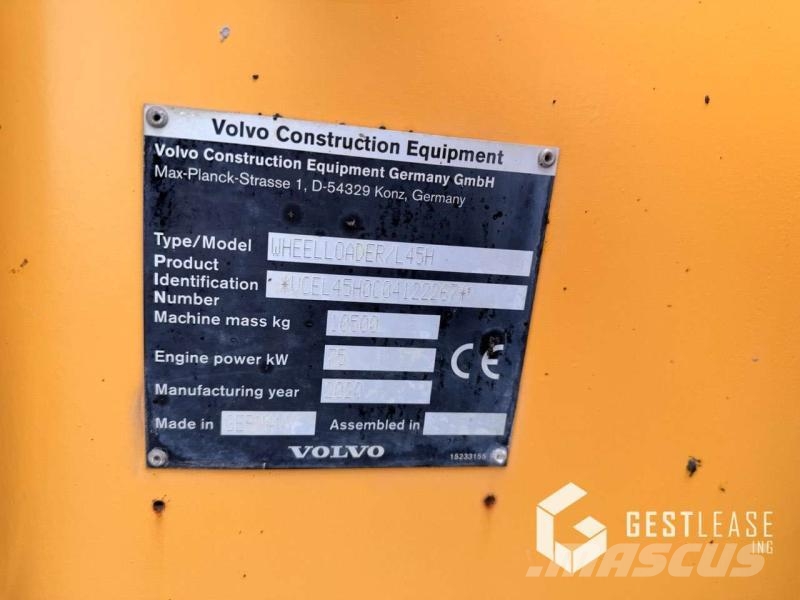 Volvo L45H لوادر بعجل