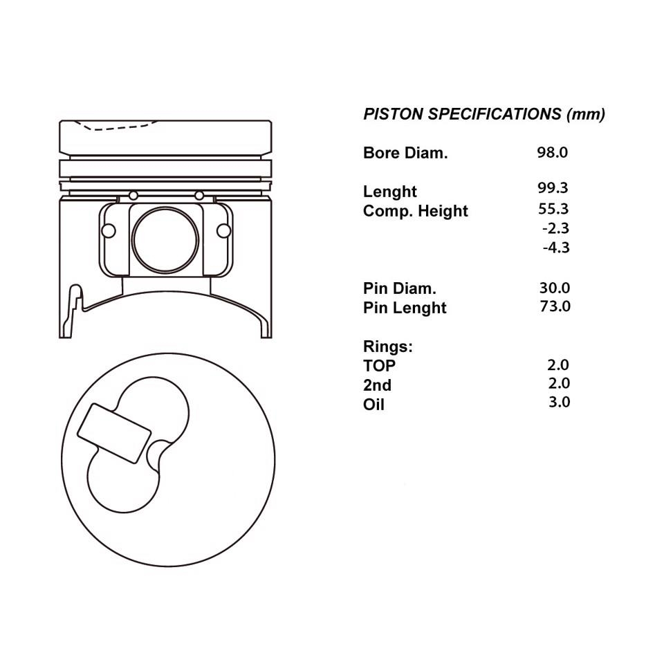 Yanmar 4TNE98 Motorer