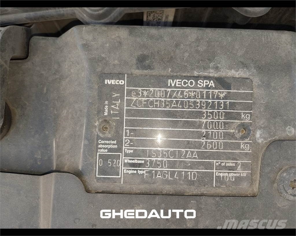 Iveco Daily V 35.14 2019 Lätta lastbilar