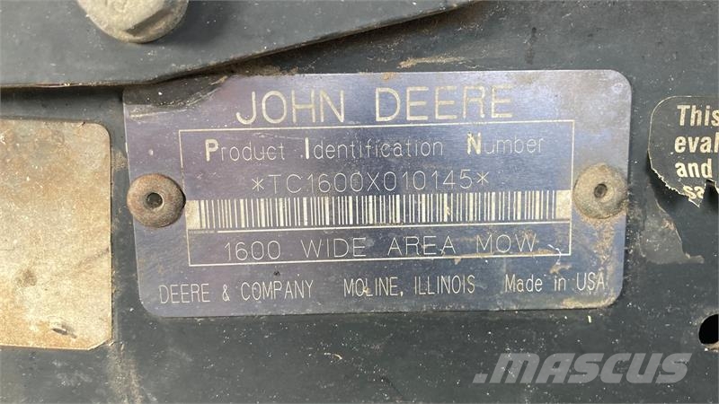 John Deere Wam 1600 Газонокосилки-роботы