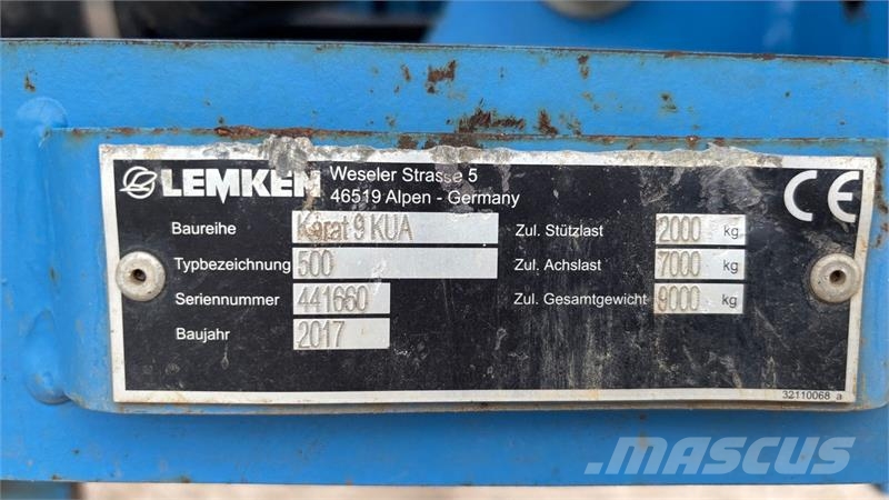 Lemken Karat 10/500 KUA Bugseret Eggen