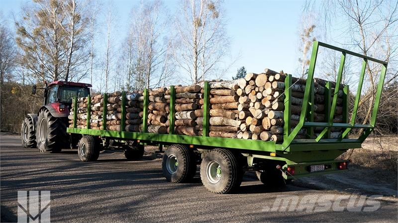 Pronar T026KM Balle-Skovvogn-Kan fås hydr.sider Balenwagens