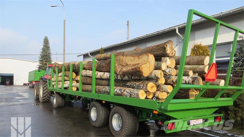 Pronar T026KM Balle-Skovvogn-Kan fås hydr.sider Balenwagens
