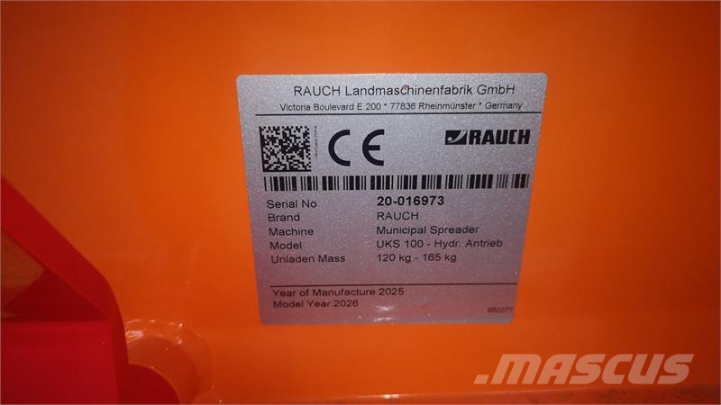 Rauch UKS 100 Sand- und Salzstreuer