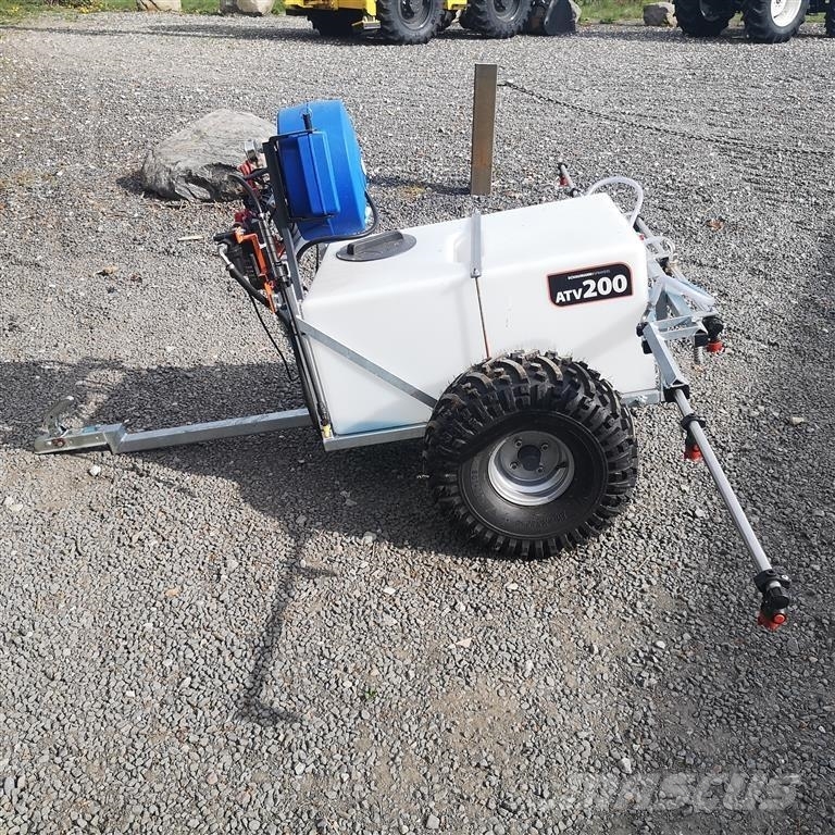  Schaumann ATV 200 LTR. Inklusiv bom med 7 dyser og معدات رش أسمدة