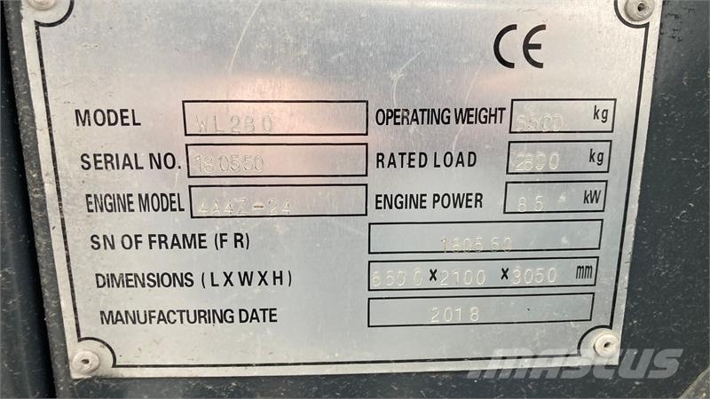 Wolf WL 280 Wielladers