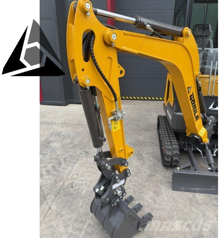  Pásový minibagr GORILA G16SE I PRO CAB 2026 Miniexcavadoras