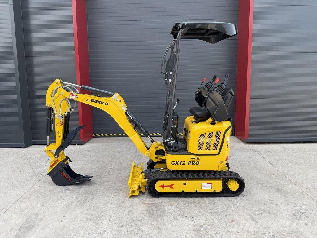  Pásový minibagr GORILA GX12 I PRO 2026 Miniexcavadoras