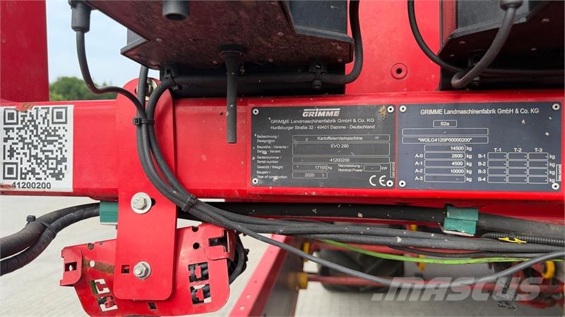 Grimme EVO 290 ClodSep Kartoffeloptagere