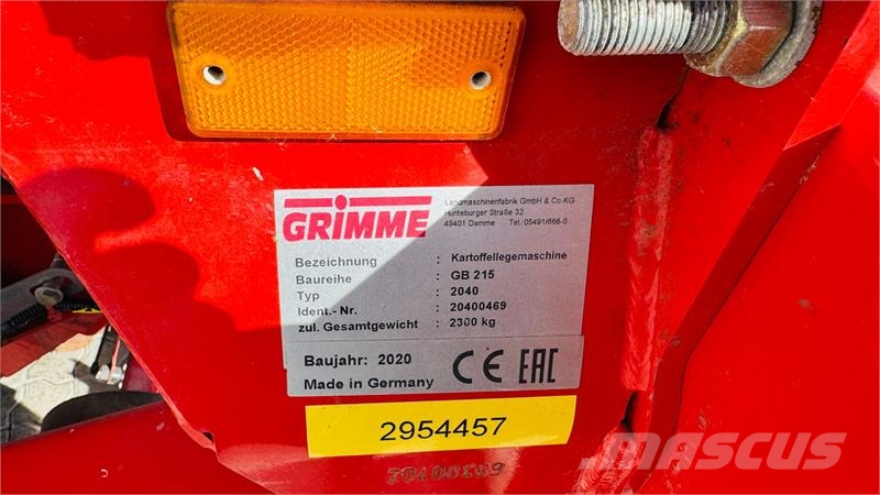 Grimme GB-215 Sadzarki