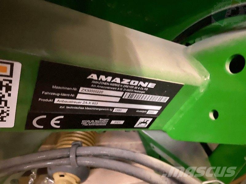 Amazone ZA X PERFECT 602 Rozmetadlá priemyselných hnojív