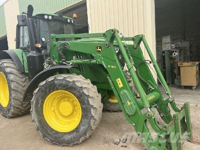John Deere 6195 M CHARGEUR Трактори