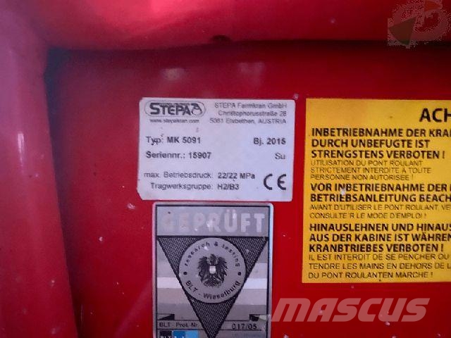 Palfinger STEPA MK5091 Kmetijstvo - drugo