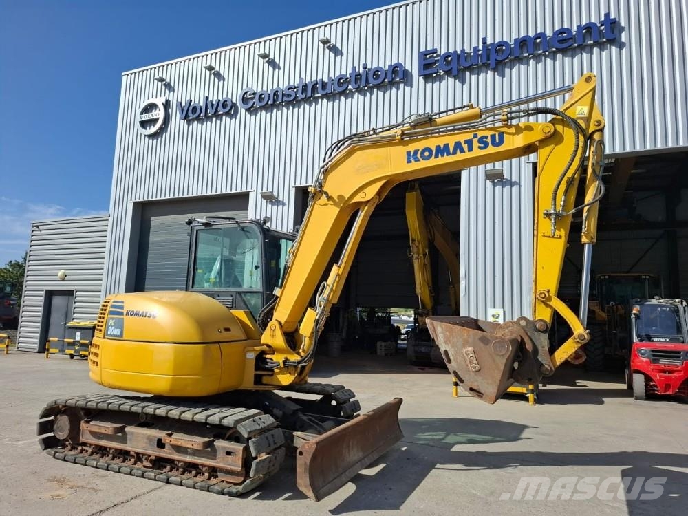Komatsu PC80MR حفارات وسط 7 طن - 12 طن