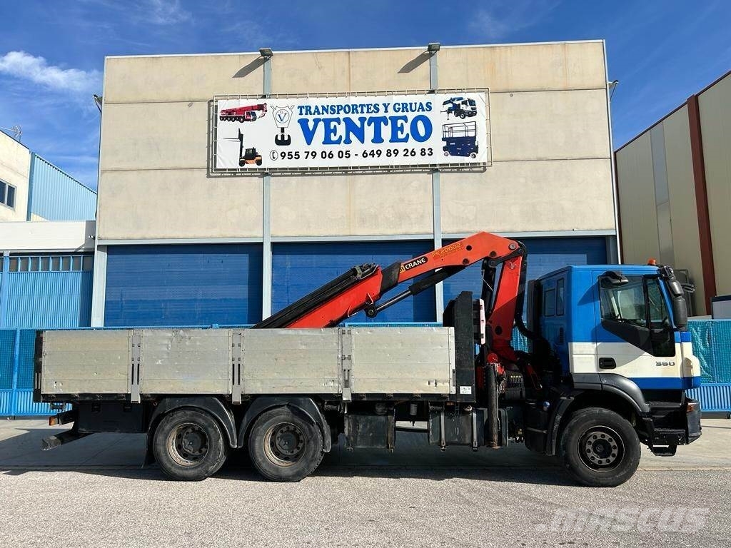 Iveco TRAKKER 360 +PK20002 Camiones de cama baja