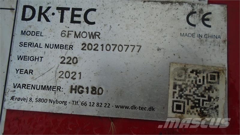Dk-Tec HG180 rotorklipper Swathers