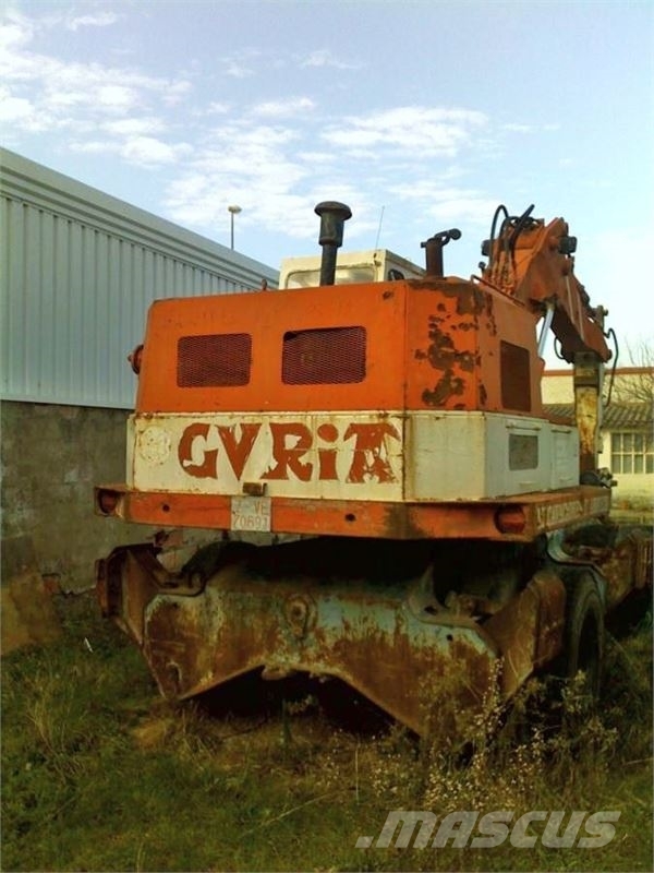 GURIA 90 Gravemaskiner på hjul