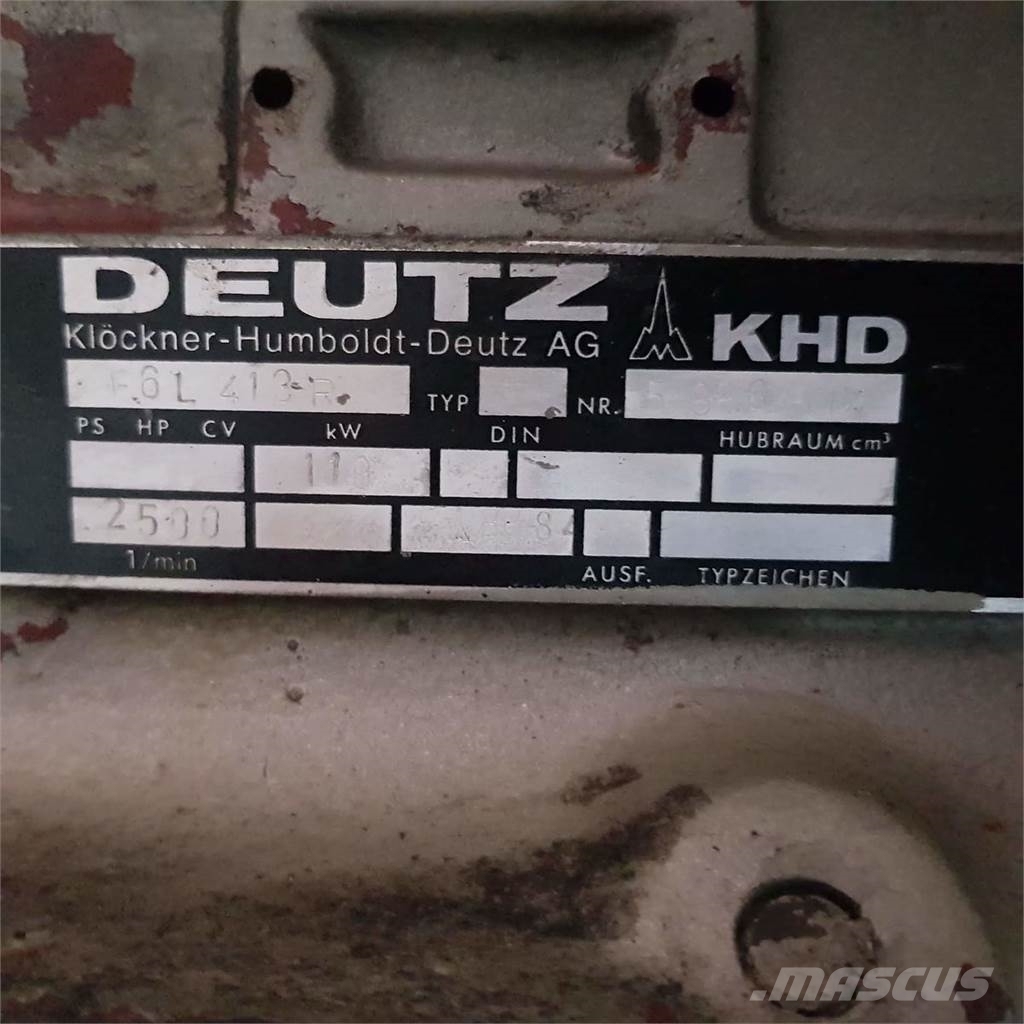 Deutz F6L 413 R 引擎/發動機