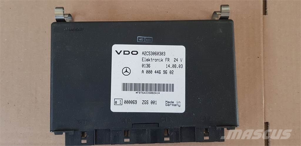 Mercedes-Benz ACTROS Elektroonikaseadmed