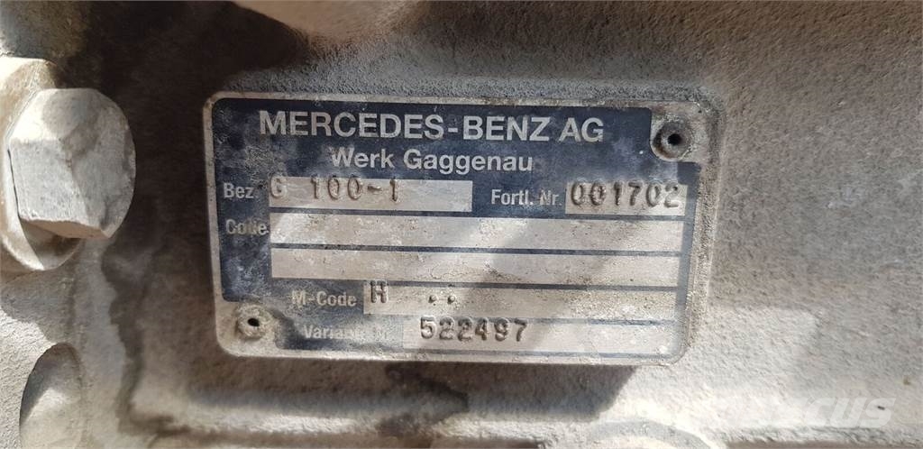 Mercedes-Benz ATEGO 变速器