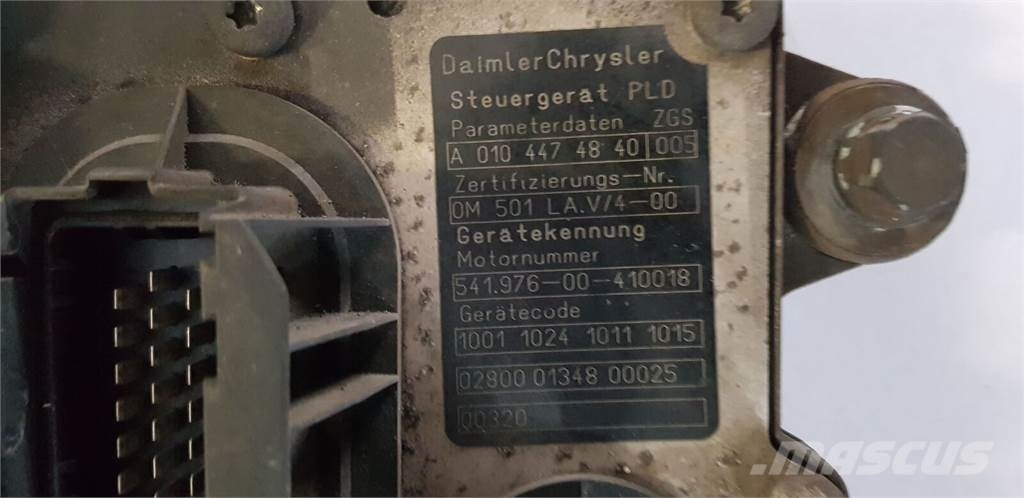 Mercedes-Benz OM 501 LA, EURO 5 , 440hp Elektronika