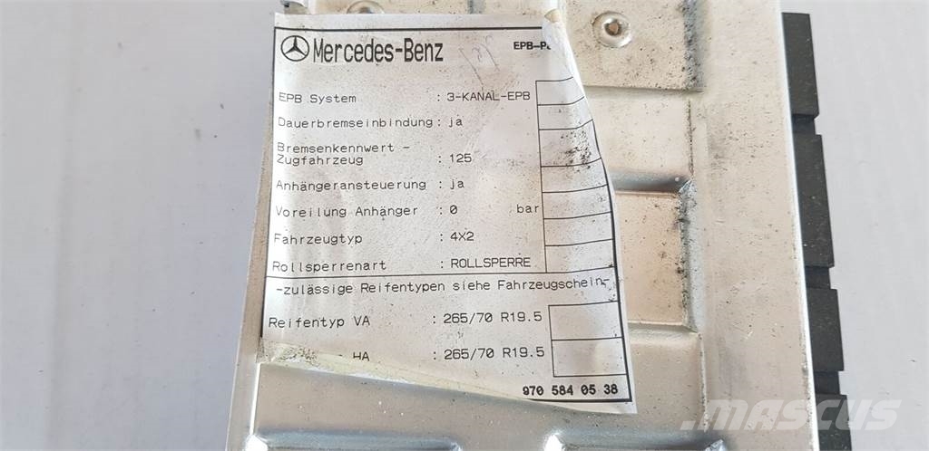 Wabco ACTROS EPB 4S \ 4M Elektronika