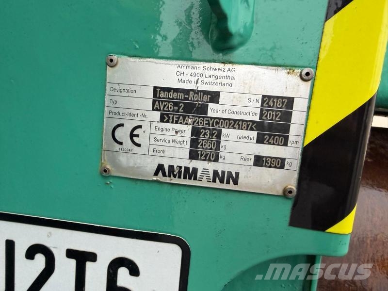 Ammann AV 26-2 Compactoare sol