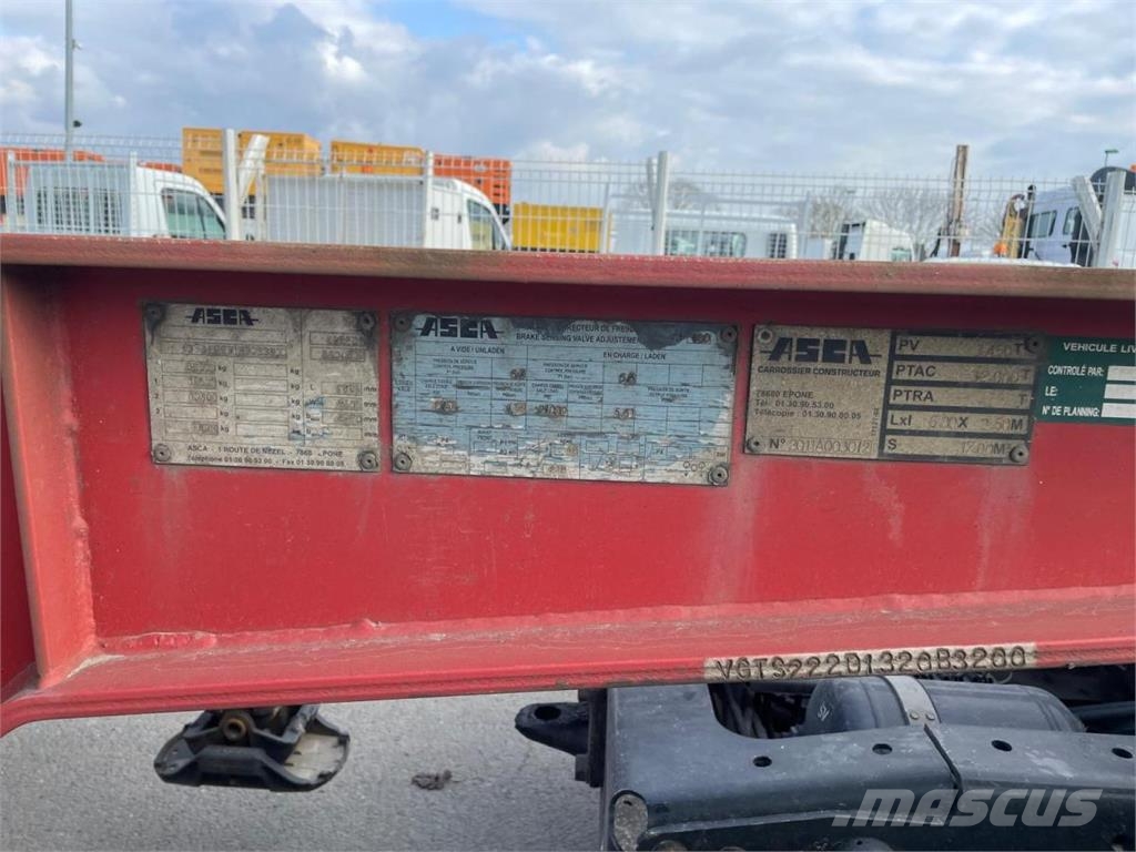 Asca Non spécifié Containerframe semi-trailers