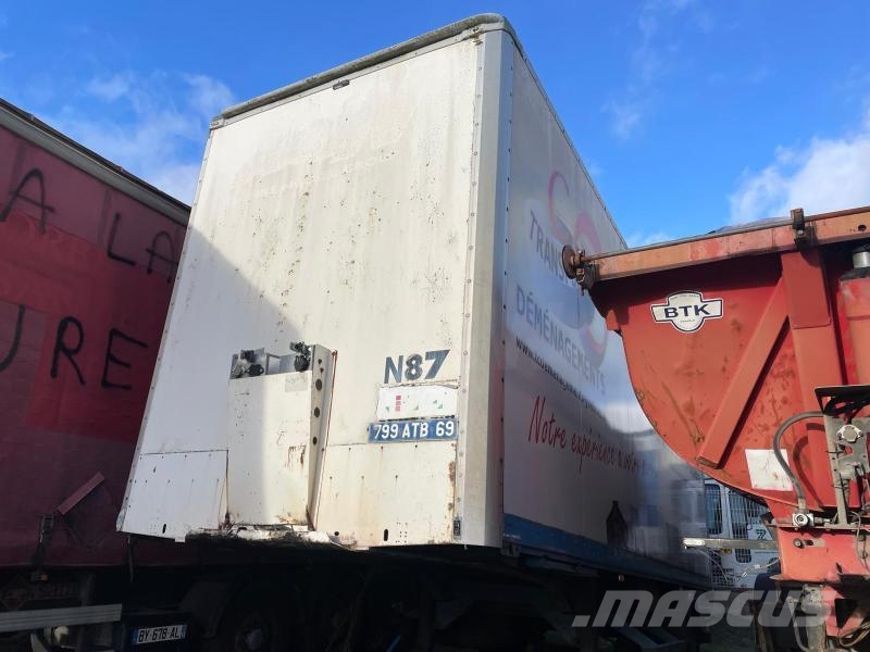 Asca Non spécifié Box body semi-trailers