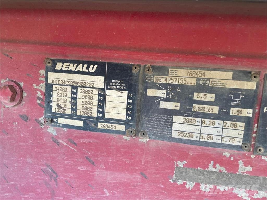 Benalu Non spécifié 傾卸式半拖車