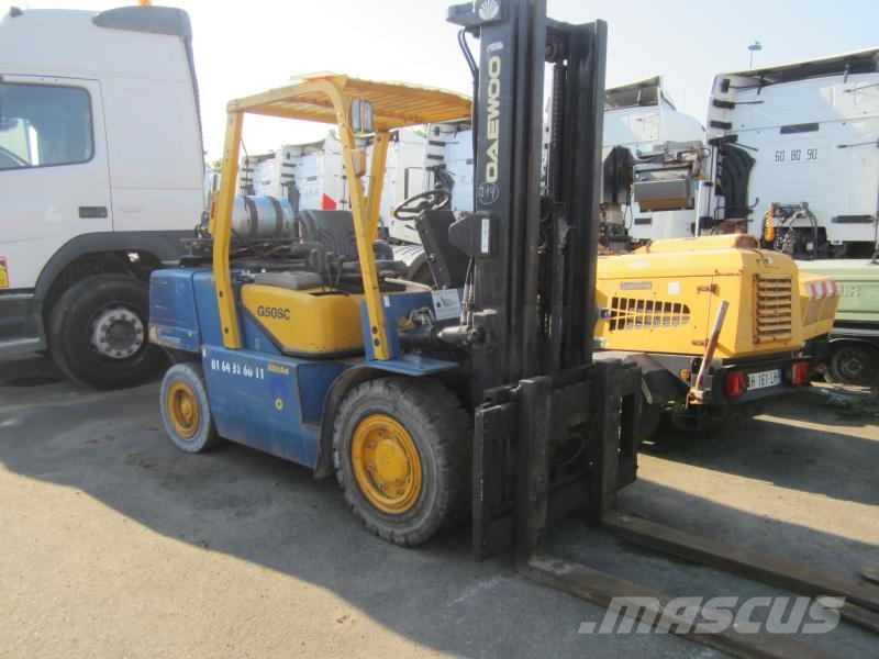 Daewoo G50SC-5 Kahveltõstukid - muud