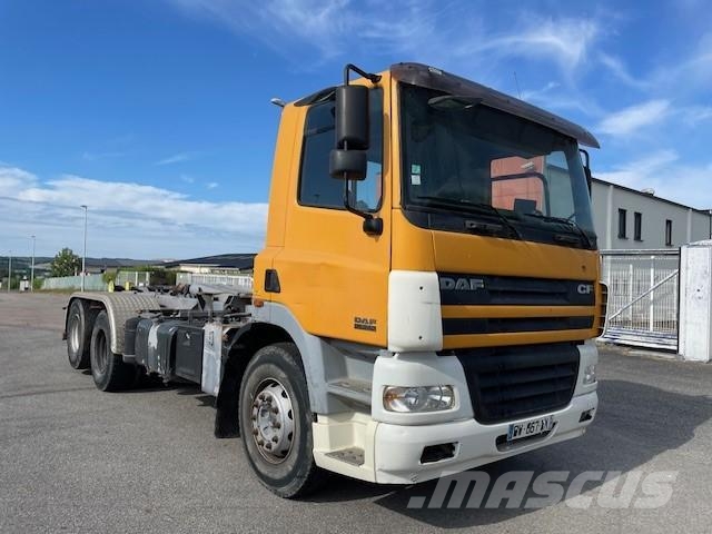 DAF CF85 340 Camiões caixa desmontável com elevador de cabo