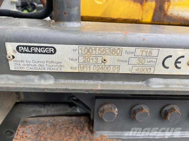 DAF XF105 460 Camiões caixa desmontável com elevador de cabo