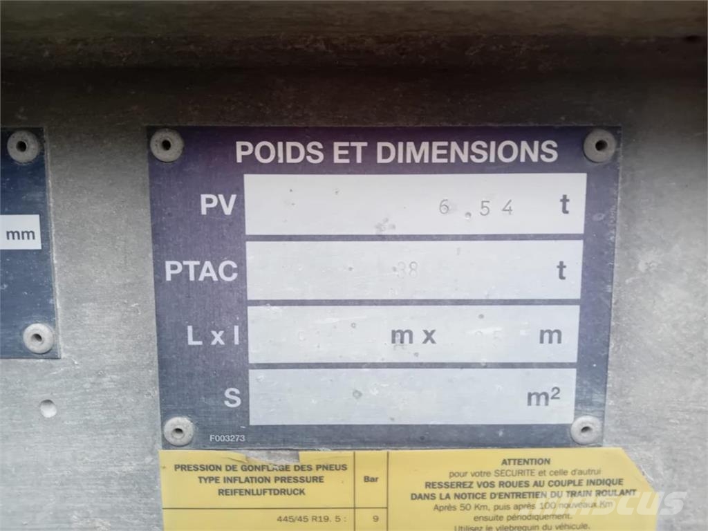 Fruehauf Non spécifié Tipper semi-trailers
