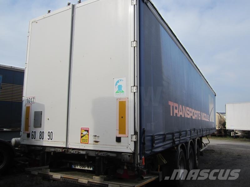 Fruehauf Non spécifié Semi-trailer med Gardinsider