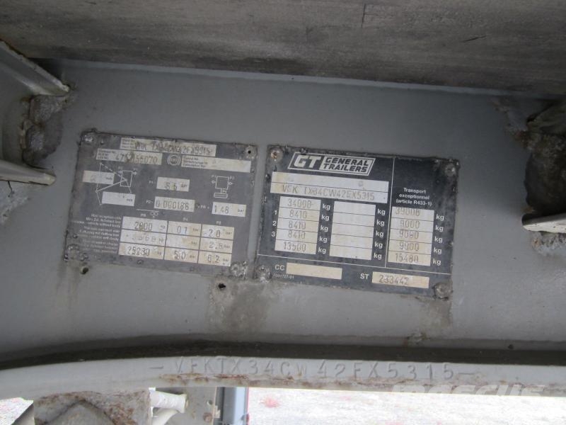 Fruehauf Non spécifié Tents puspiekabes