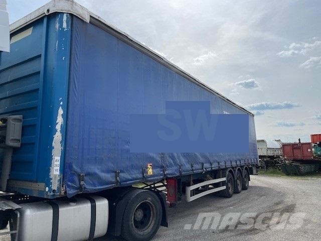 Fruehauf Non spécifié Semi-trailer med Gardinsider
